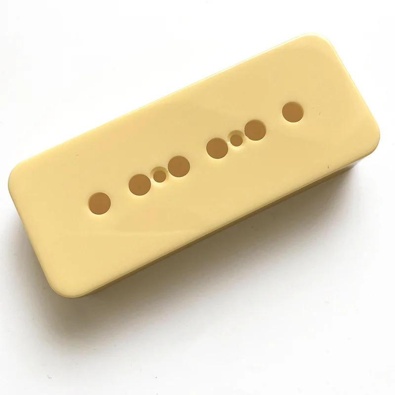 Ivory color P90 guitar pickup cover 50mm 52mm Soap bar guitar pickup cover for  Electric Guitar pickup parts