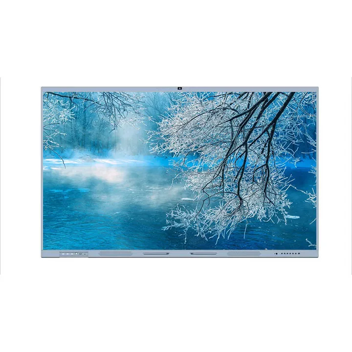 55 65 75 86 98 100 Inch School Smart Board With Built In Computer Multi Touch Digital LCD Interactive Whiteboard For Teaching