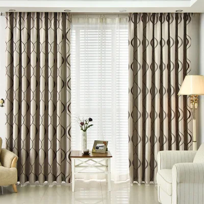 Fire retardant curtain fabric, jacquard blackout curtain fabric, polyester jacquard curtain fabric Quality Choice