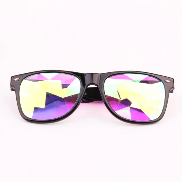 Funny sunglasses wholesale kaleidoscope funky party sun glasses