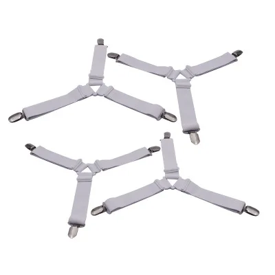 Spot wholesale stainless steel multifunctional adjustable non-slip sheet quilt fixing clip holder Z0349-1