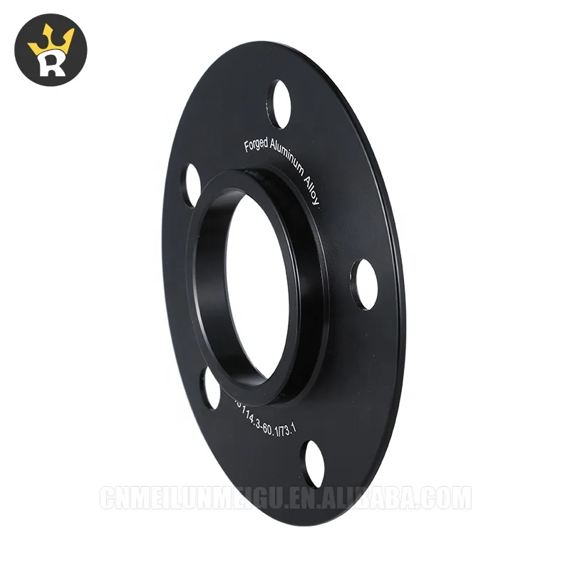 Black Wheel Spacers Adapter 5x114.3 5x4.5 Hub Centric OEM for Wheel Widen