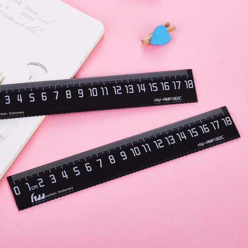 hot sale free sample good perfect quality plastic color printing ruler back to school student scale