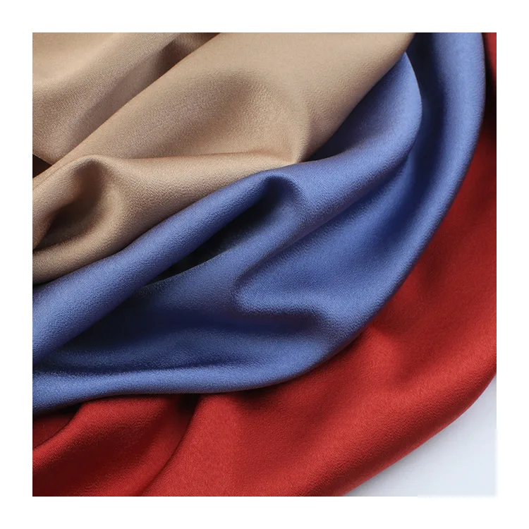 Customized 100% Acetate Mikado Fabric For Dress Wedding Leather Clothes Acetate Lining Fabric