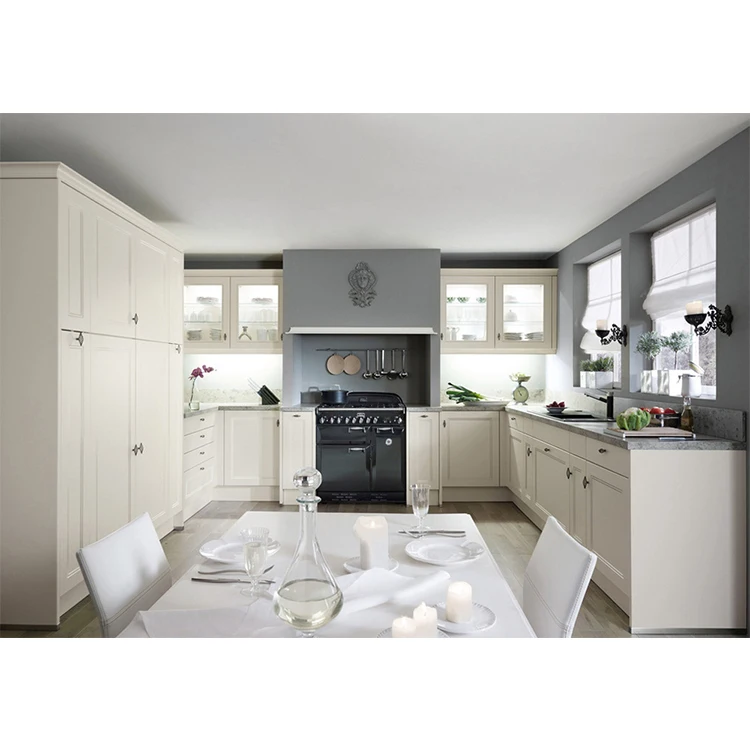 Европейский межкомнатные двери модульный стильный накопитель твердый деревянный кухонный шкаф