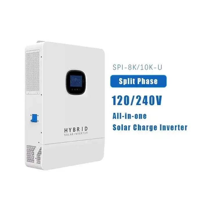 Горячая Распродажа солнечный гибридный инвертор 8 кВт 10 SPI-8K-U SPI-10K-U разделенная фаза 220 В/120 В для дома
