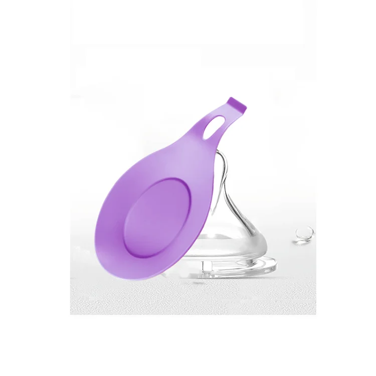 Kingwise Hot Sale Heat Resistant Kitchen Custom Silicone Utensil Rest Spatula Ladle Utensil Silicone Spoon Rest Holder
