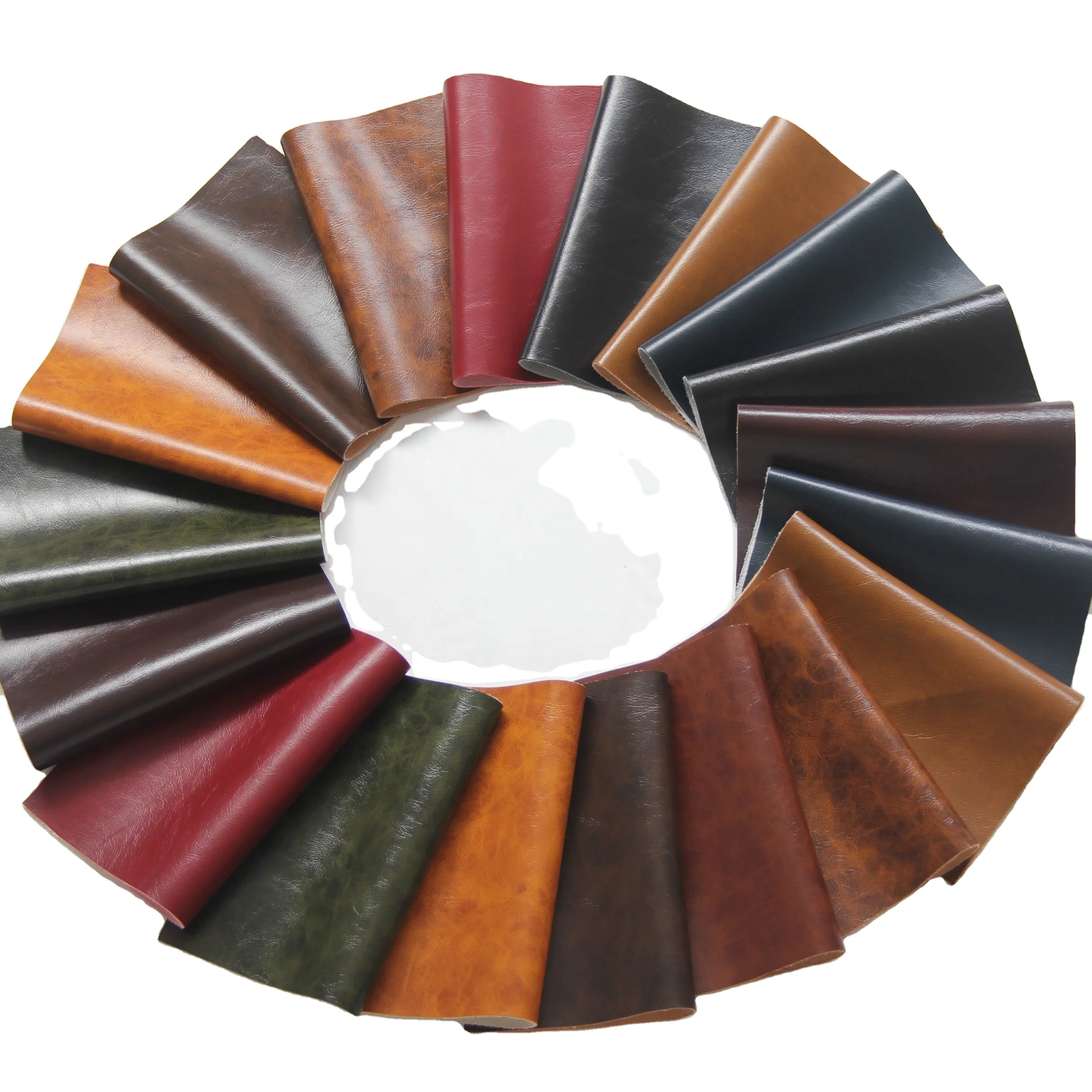 Hard-wearing Oil Surface Imitated Suede Microfiber Sofa Pu Faux Leather