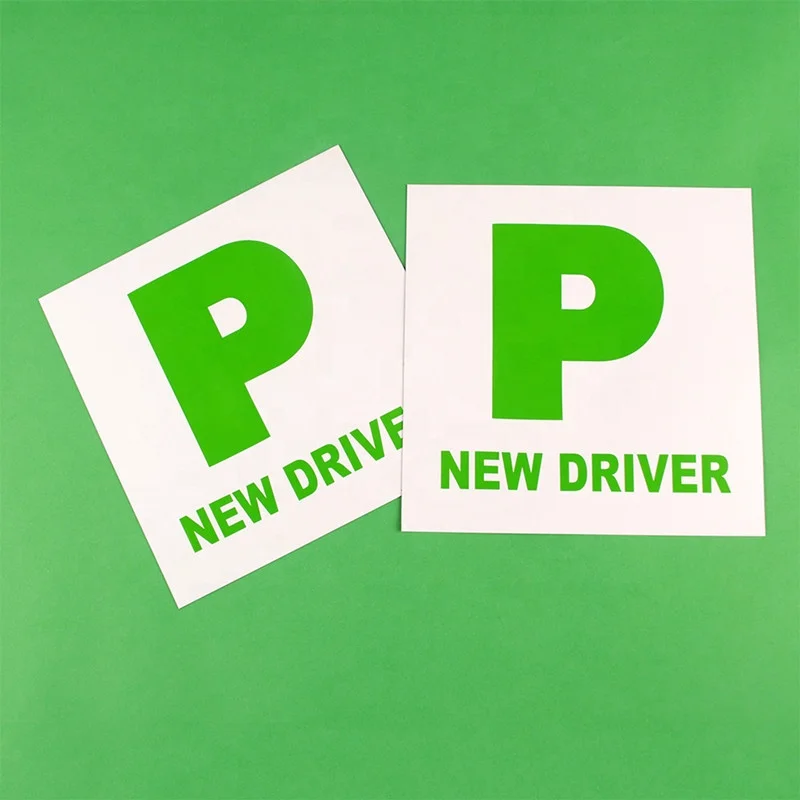 Customizable Fully Magnetic Car P Plates Magnetic P Plates For Car UK