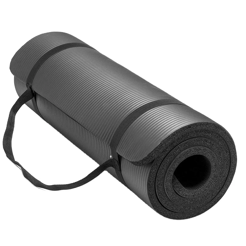 15mm Eco-friendly Oem Extra Thick Anti-slip Exercise Yoga & Pilates Customized Logo Nbr Yoga Mat