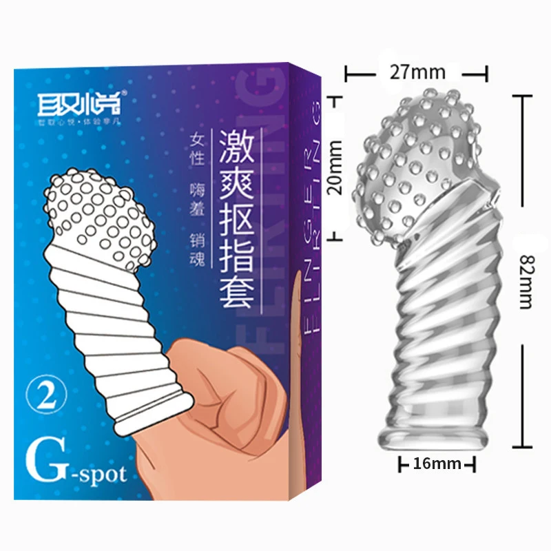 G Point Stimulation Finger Sleeves Clitoris Massage Sex Toys For Women Penis Rings Sex Delay Couples Games Gags&muzzles Sex Shop
