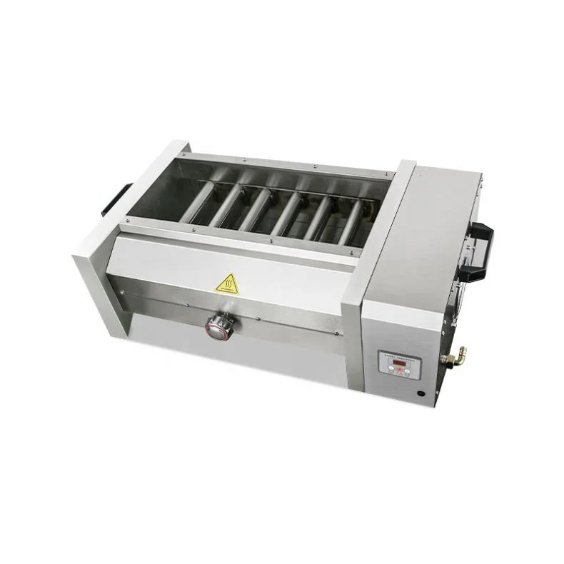 Thichkened Stainless steel Grill machine Restaurant And Home Heavy Duty Indoor Cast Gas Electric No Smoke BBQ Grills Machine
