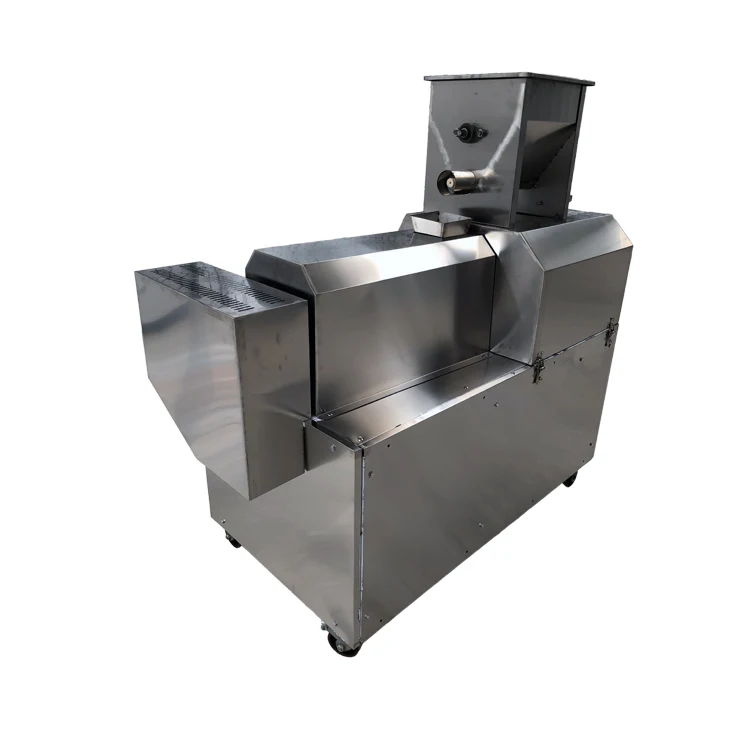 Small business corn maize puffed snack food chips puff machinery extruder