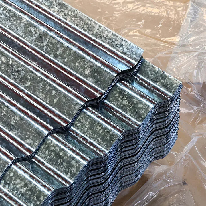 Galvanized Roofing Iron Zinc Coated Corrugated Steel Sheet  corrugated galvanized steel sheets