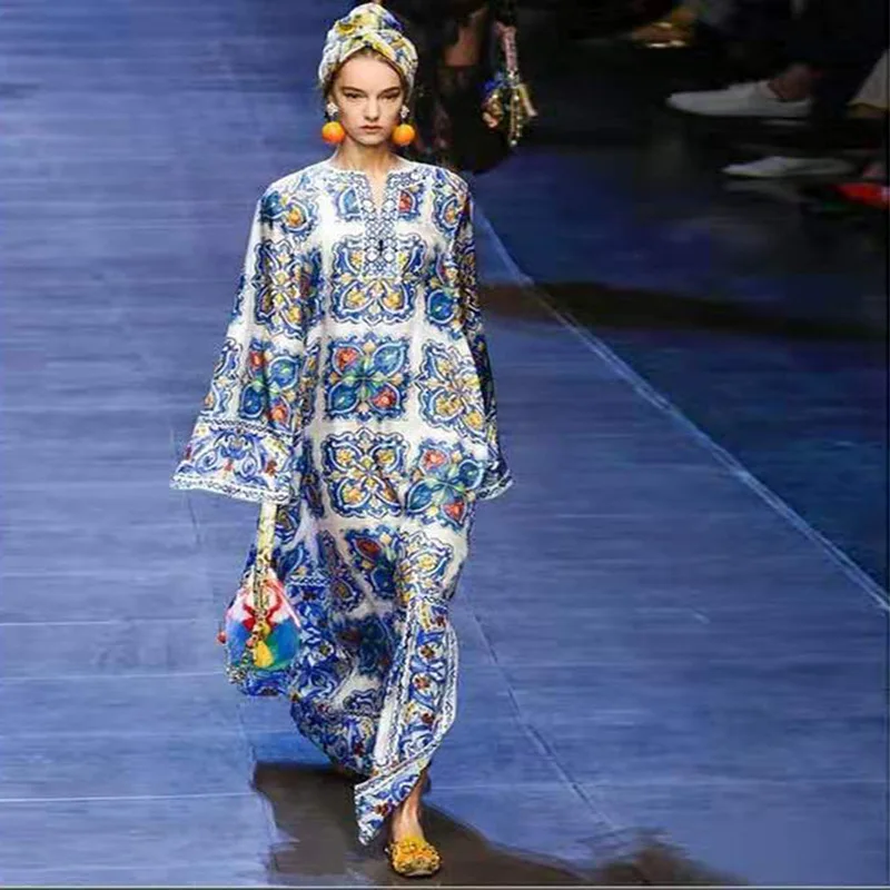 
2021 Hot new style customizable Ramadan Muslim ethnic costumes in fashion abaya islamic clothing tunic women 