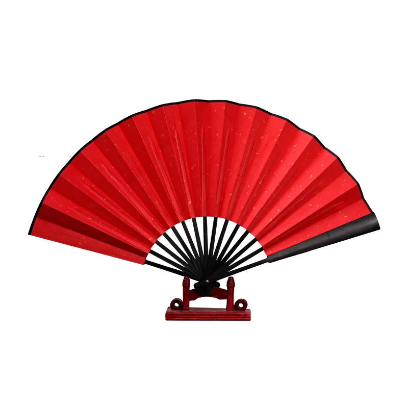 Wholesale Bamboo Fans in Chinese Style Classical Network Red Folding Fan Male Handmade Advertising Fan Customization