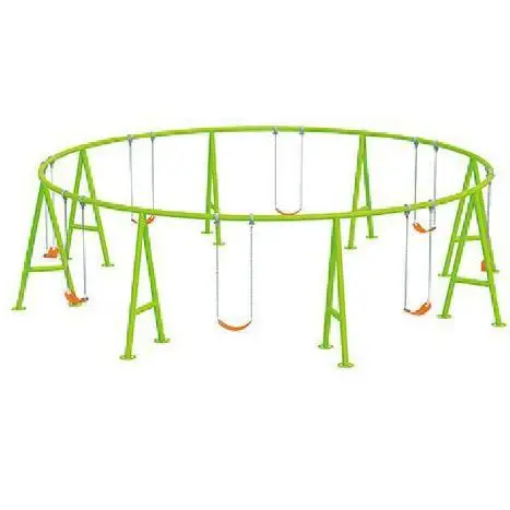 Amusement Park Children Play Outdoor Baby Swing Set Kids Playground Equipment Garden Swing for Children