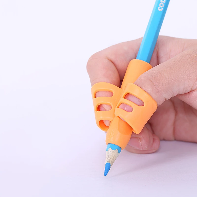 Writing Training Aids Silicone Soft Silicone Pencil Grips for Toddlers Good Use Writing and  and Grasping Correction Pen Grips