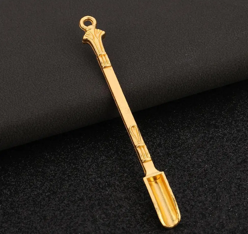 Mini Tool Stainless steel spoon portable Key Chain For Cleaning smoking spoon tools