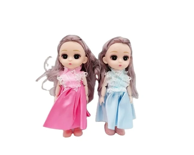 accept OEM design can shipping by parts 6 inch 13 joint fashion dolls for girls toys