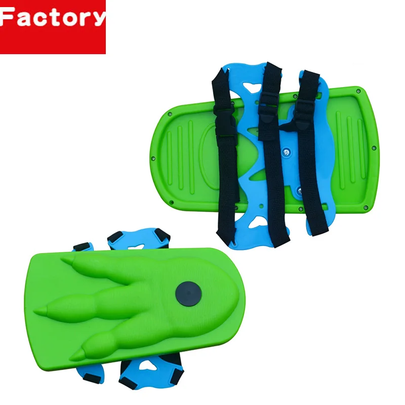 dinosaur Claw Print Snow Shoes Tracks Kids dinosaur Footprints in the Snow with strap Kids Winter Snow Shoes dinosaur TracksSand