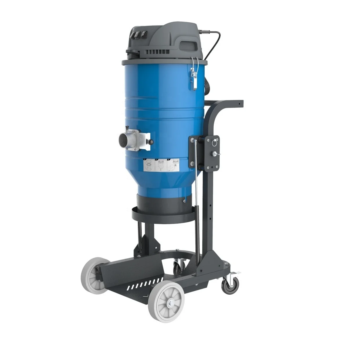 Industrial dust collector with bag