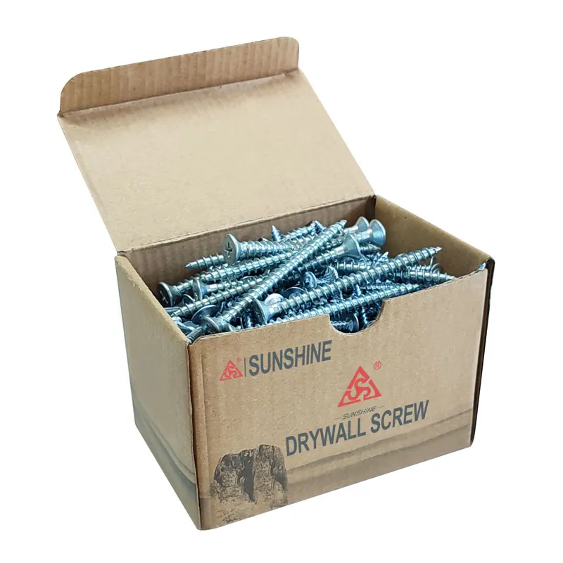 Tornillos y clavos zincados 2 4 pulgadas tornillo para madera por mayor precio