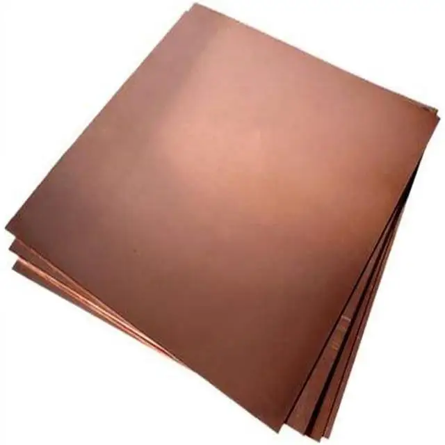 0.1~30mm Copper Sheet 99.99 Pure Copper Plate Price Professional Manufacturer