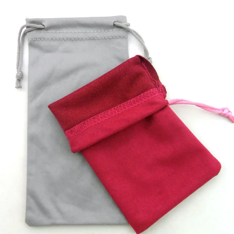 Hot sale Sunglasses pouch  Glasses Gifts Coins Jewelry Microfiber Pouch Soft Cloth Storage Bag For Eyeglasses Sunglasses Oakley