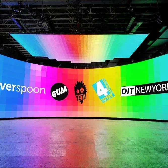 MDS Indoor Led Video Wall for  Filming 7680Hz Black LEDs VFX VR VP XR Extended Reality Virtual Production Studio Background