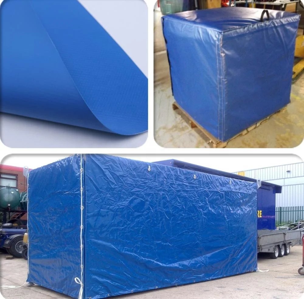 Heavy Duty Tarp PVC Reusable Pallet Cover Protective Pallet Cover for industrial use Pallet PVC cover