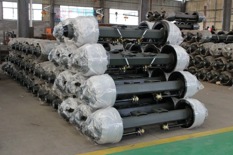 American Axle 16t Axle Trailer Parts American Type Axle for Semi Trailer manufacturer