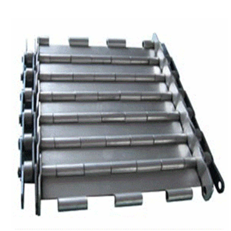 Steel Scraps Conveyor Industrial Hinged Conveyor Chain Chip Belt