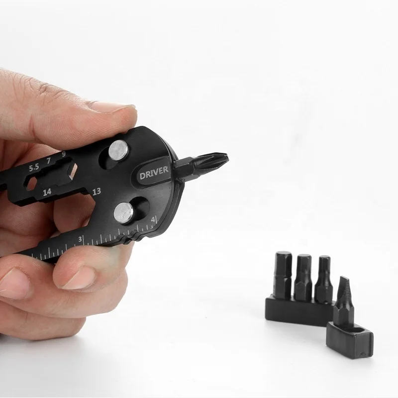 Hot Selling Durable Bike Repair Multitool  Edc Bicycle Repair Tool Wrench Hex Spoke Cycling Screwdrivers