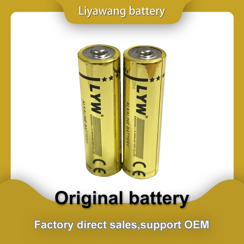 LYW Factory Wholesale OEM/ODM Factory Supplier Performance 1.5V LR6 Blister card primary alkaline AA Battery Pack For Toy Cars