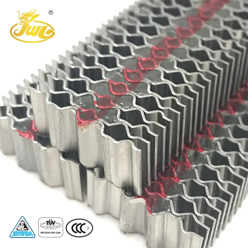 Industrial Product 25.4MM 15GA Zinc Plated CF Series Corrugated Nails