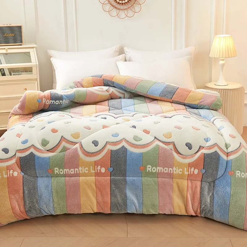 Light Pink Solid New Oeko-Tex Comforter Edredon Quality Teenage Twin Customized Duvet Bedding Set bed cover luxury bed sheets
