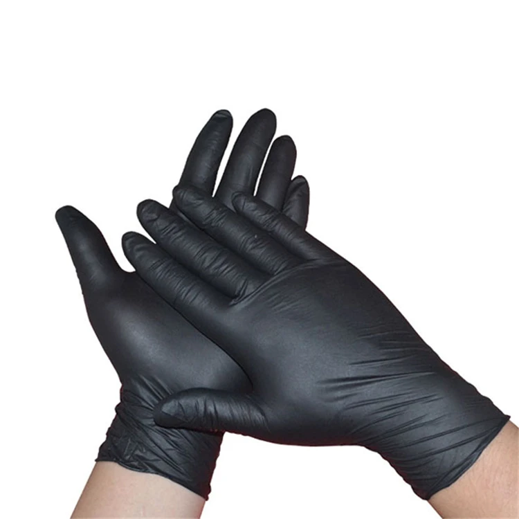 
Water Proof Environment-friendly Disposable Nitrile Gloves Powder Free 