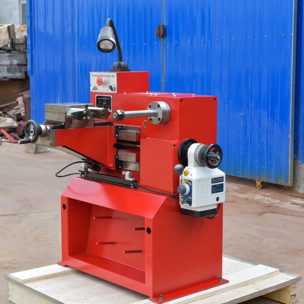 Excellent Quality Manual Brake Drum Disc grinding  Lathe Machine  manufacturer OEM CE T8445A T8445 T8445fcv