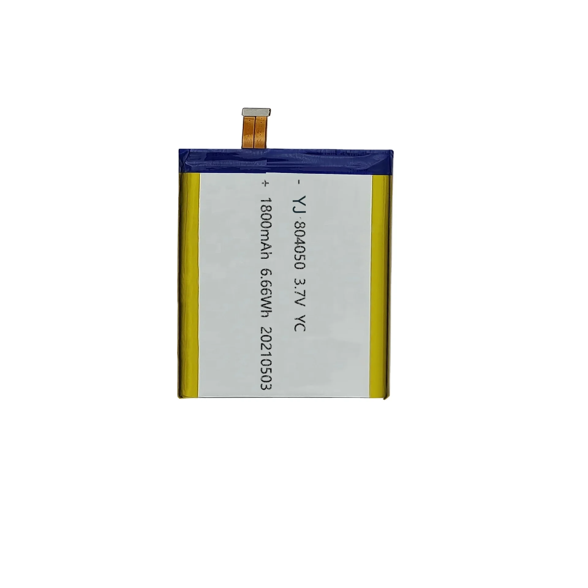 YJ- 3.7 V 804050 1800mah Rechargeable Lithium Polymer Battery Grade A KC certified for smart devices