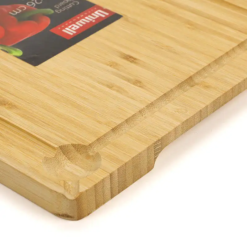 Wholesale Custom Wooden Blank Large Eco Bamboo Chop Sublimation Boards Bulk Cutting Board Juice Groove Manufacture