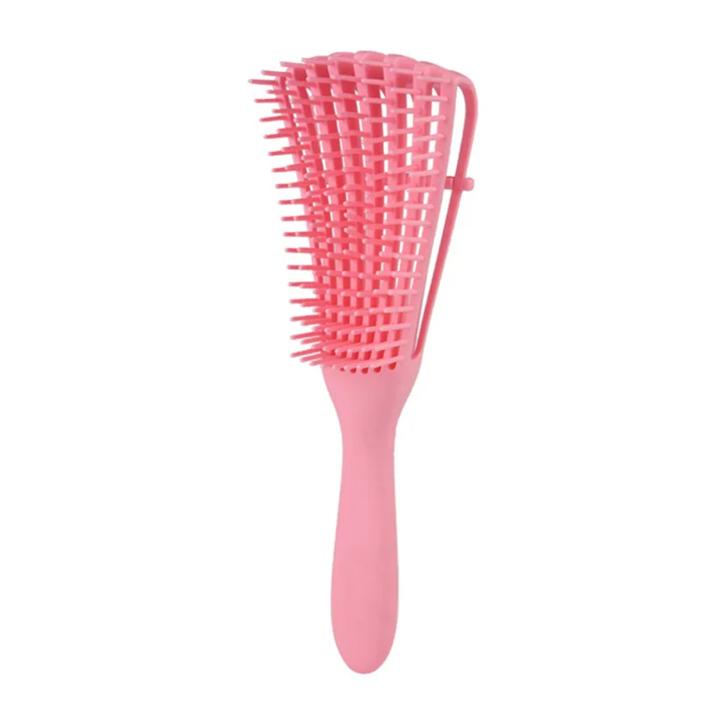 Factory price high quality eight free moving arms head massage TPE material hair comb