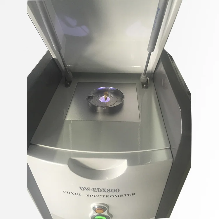 DW-EDX800 Precious Metal Gold Jewelries Ornaments Test Gold XRF Fluorescence Spectrometer Analyzer