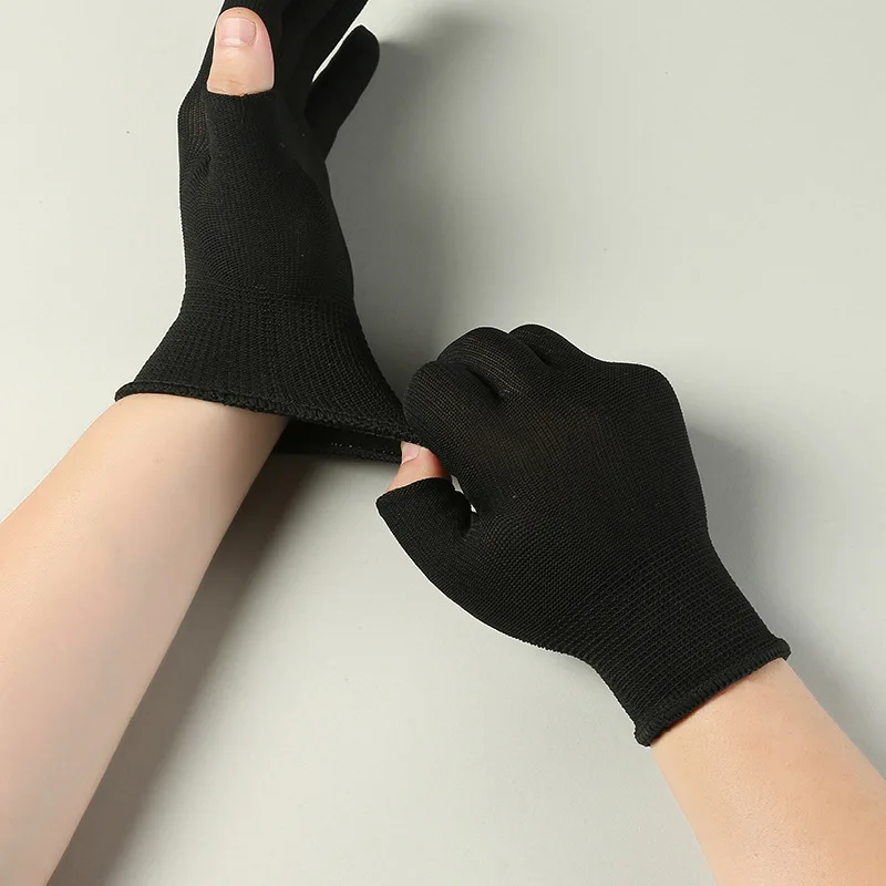 Non-slip wear-resistant breathable gloves packaging work nylon labor gloves