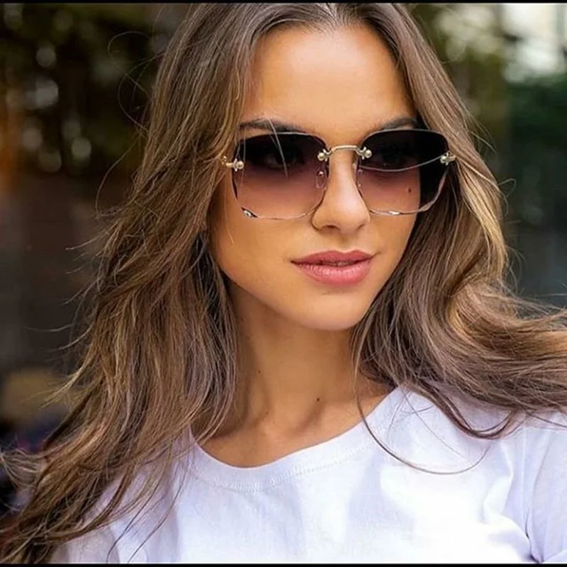 Hot Sale custom logo Brand Round Retro Vintage Sun Glasses Custom Logo Women Wholesale Sunglasses Big Ellipse Cat Eye Sunglasses