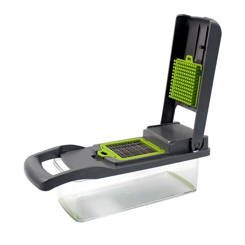 2022 Kitchen Manual  Vegetable Chopper Slicer for Potato, tomato and Onion, Carrot Julienne and Chopper for Vegetables