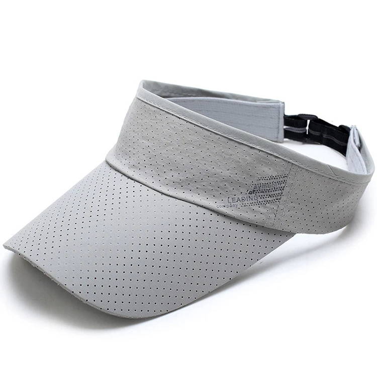Custom Logo Sun Visor Hat Embroidery Print Empty Top Golf Visor Cap viceras deportiva para el sol viseira sunvisor
