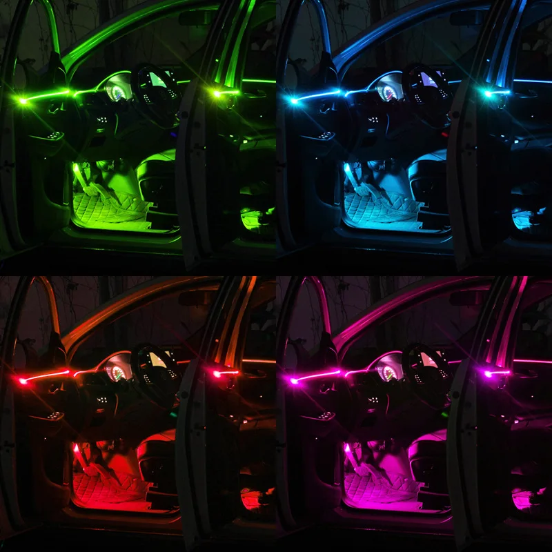 Многофункциональное освещение для сцены автомобильные аксессуары декоративные светодиодные ленты