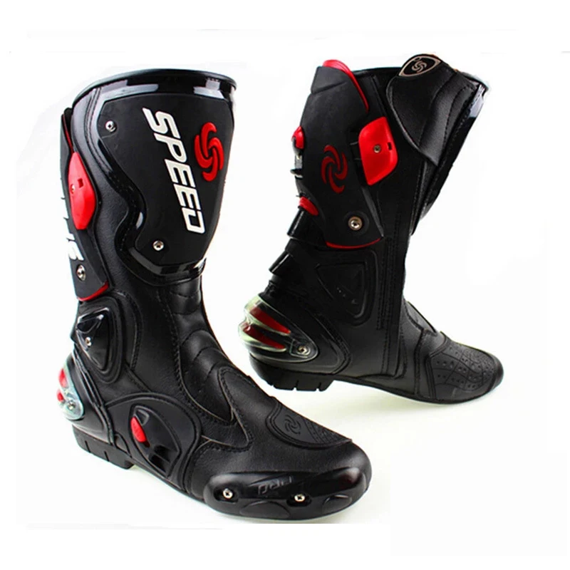 2022 Motorcycle Bike Racing Shoes Waterproof Riding  Boots Sport Shoes Moto Unisex Biker Boot
