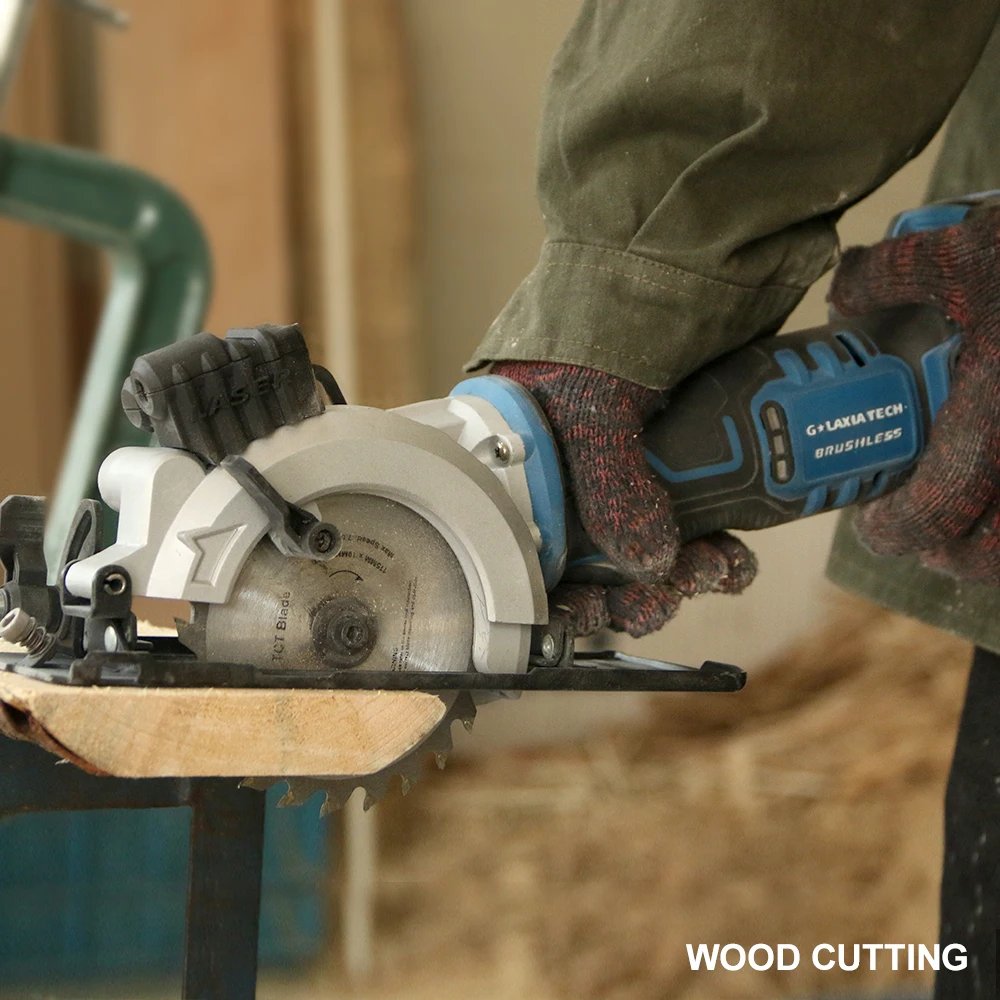 20V Cordless Brushless 4-1/2 In. Mini-circular Saw